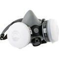 Sas Safety Sas Large Breathemate Organic Vapor / R95 Half Mask Dual Cartridge Respirator 311-3215